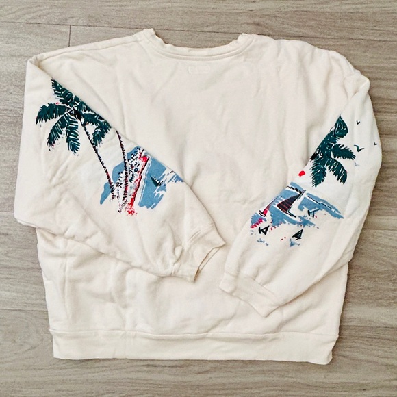 MOTHER The Drop Square California Coast Sweatshirt - Picture 4 of 6